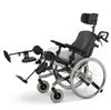 תמונה של כסא גלגלים עם הטיית גב ושינוי זוית המושב