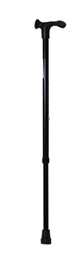 תמונה של מקל הליכה טלסקופי אנטומי ליד ימין