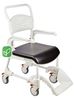 תמונה של כסא רחצה ושרותים עם גלגלים דגם clean קלין