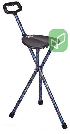 תמונה של מקל כסא קבוע 3 רגליים