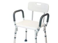 תמונה של כסא רחצה עם ידיות בתקן CE 